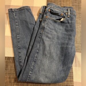 Levis Jeans Mens 36x32 Blue Denim 512 Slim